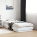 Pikkukuva 5 / 11: vidaXL Sängynrunko LED-valoilla valkoinen 75x190 cm -  Sängyt & sängynrungot