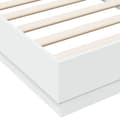 Pikkukuva 10 / 11: vidaXL Sängynrunko LED-valoilla valkoinen 75x190 cm -  Sängyt & sängynrungot