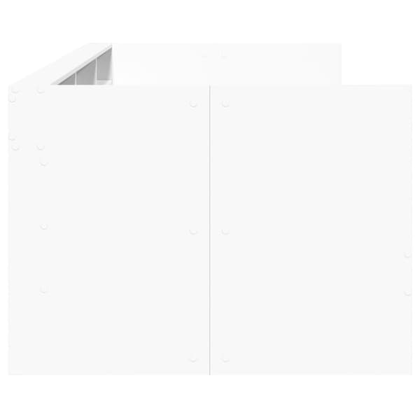 vidaXL Sängram med lådor vit 90x200 cm konstruerat trä -  Sängar & sängramar