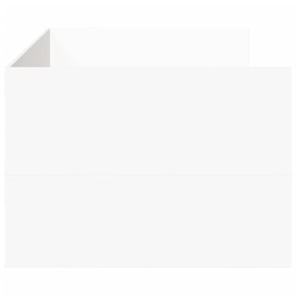 vidaXL Sängram med lådor vit 90x190 cm konstruerat trä - Sängar & sängramar