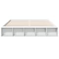 Miniatyrbilde 3 av 10: vidaXL Sengeramme hvit 180x200 cm konstruert tre