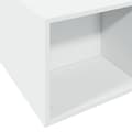 Miniatyrbilde 6 av 10: vidaXL Sengeramme hvit 180x200 cm konstruert tre