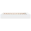 Miniatyrbilde 4 av 10: vidaXL Sengeramme hvit 135x190 cm konstruert tre