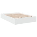 Miniatyrbilde 5 av 10: vidaXL Sengeramme hvit 135x190 cm konstruert tre