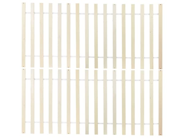 Seng Lyst Træ 140 x 200 cm Klassisk Trekvart Seng med Sengegavl Halvandenmandsseng Lav Sengeramme Minimalistisk Design Træseng