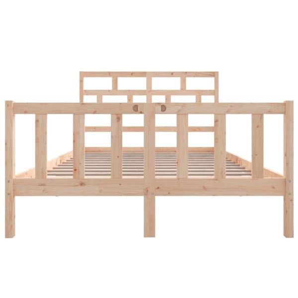 The Living Store sengeramme 120x200 cm massivt træ - Senge & sengeramme