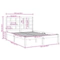 Miniatyrbillede 7 af 7: The Living Store sengeramme 120x190 cm massivt træ -  Senge & sengeramme