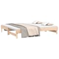 Miniatyrbillede 4 af 11: The Living Store daybed med udtræk 2x(90x200) cm massivt fyrretræ -  Senge & sengeramme