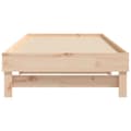 Miniatyrbillede 10 af 11: The Living Store daybed med udtræk 2x(90x200) cm massivt fyrretræ -  Senge & sengeramme