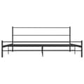 Miniatyrbillede 4 af 8: The Living Store sengestel 180 x 200 cm metal sort -  Senge & sengeramme