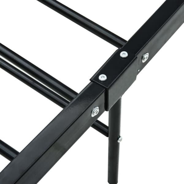 The Living Store sengestel 180 x 200 cm metal sort - Senge & sengeramme