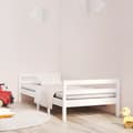 Miniatyrbild 2 av 9: The Living Store Dagbädd Vit 80x200 cm massiv furu -  Sängar & sängramar