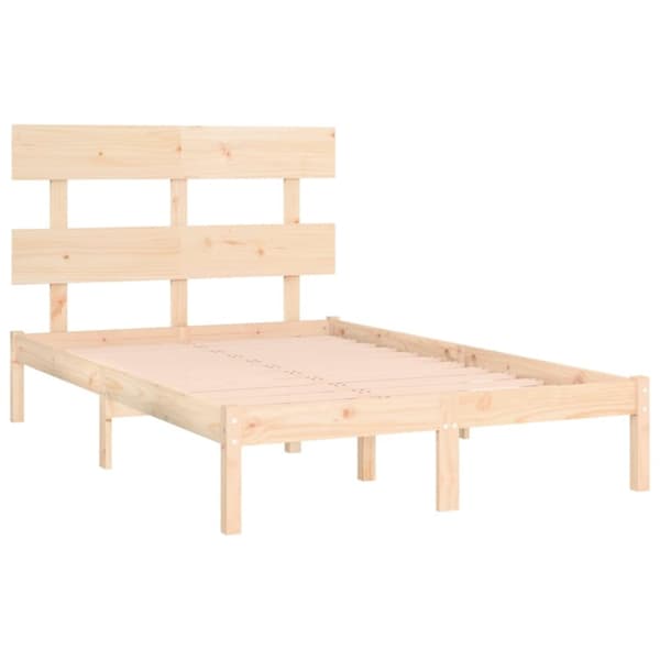 The Living Store sengeramme 140x190 cm massivt træ - Senge & sengeramme
