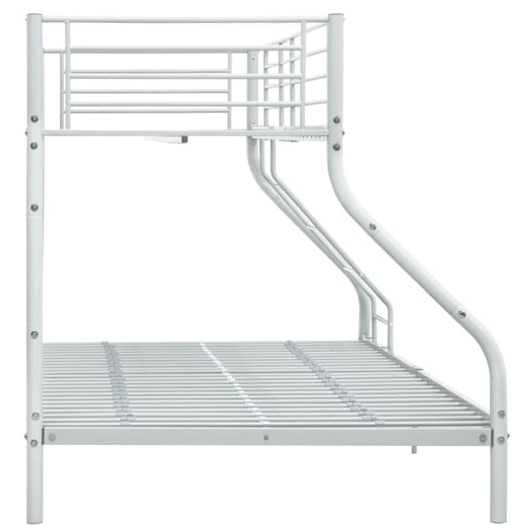 The Living Store Våningssäng vit metall 140x200/90x200 cm -  Sängar & sängramar