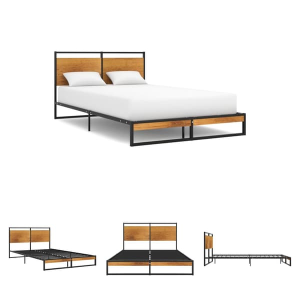 The Living Store sengestel 120x200 cm metal -  Senge & sengeramme