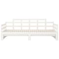 Miniatyrbillede 11 af 11: The Living Store daybed med udtræk 2x(80x200) cm massivt fyrretræ hvid -  Senge & sengeramme