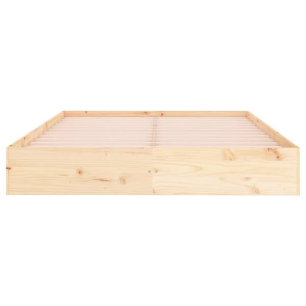 The Living Store sengeramme 120x200 cm massivt træ -  Senge & sengeramme