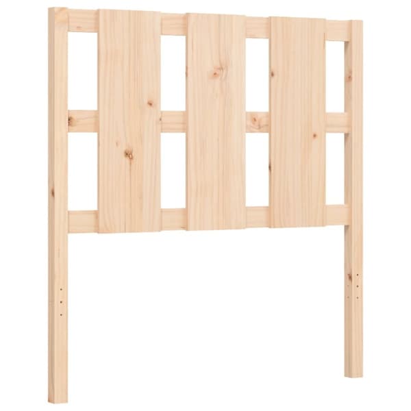 The Living Store sengeramme med sengegavl 90x200 cm massivt træ - Senge & sengeramme