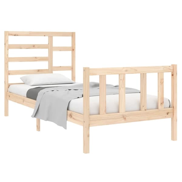 The Living Store sengeramme 90x190 cm massivt træ - Senge & sengeramme