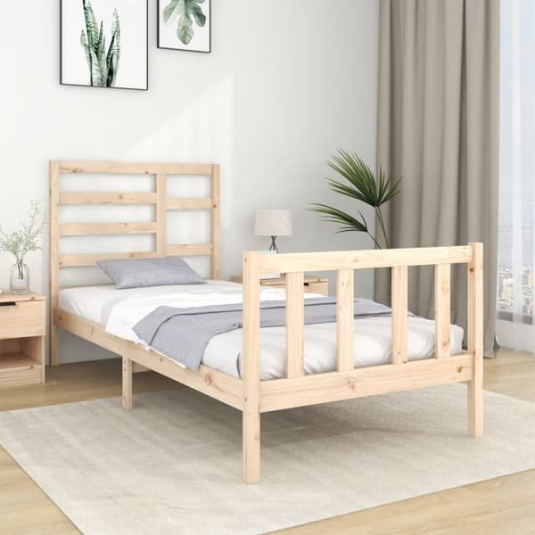 The Living Store sengeramme 90x190 cm massivt træ - Senge & sengeramme