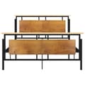 Miniatyrbillede 4 af 7: The Living Store sengestel 140x200 cm metal -  Senge & sengeramme