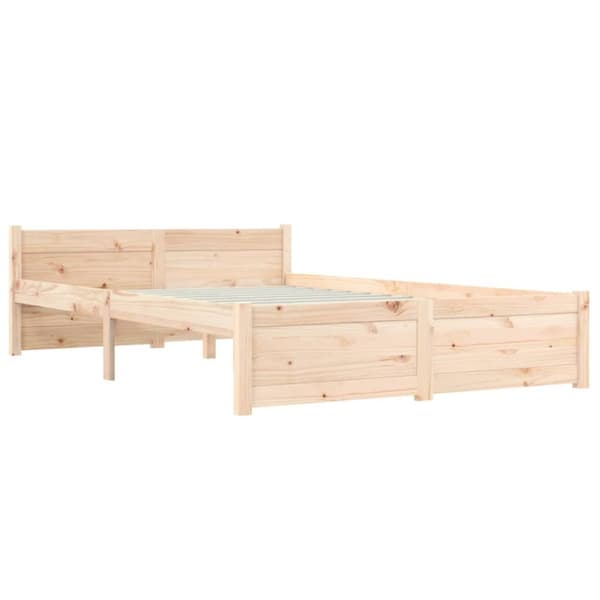 The Living Store sengeramme 135x190 cm massivt træ - Senge & sengeramme