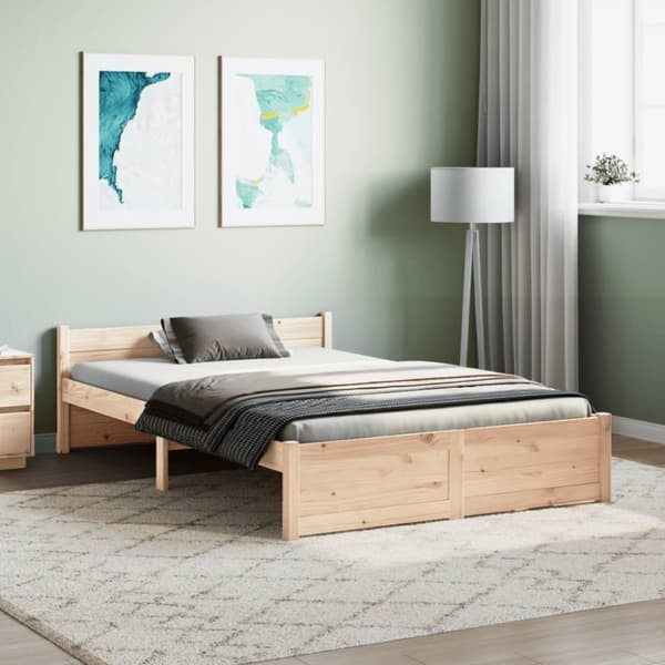 The Living Store sengeramme 135x190 cm massivt træ - Senge & sengeramme