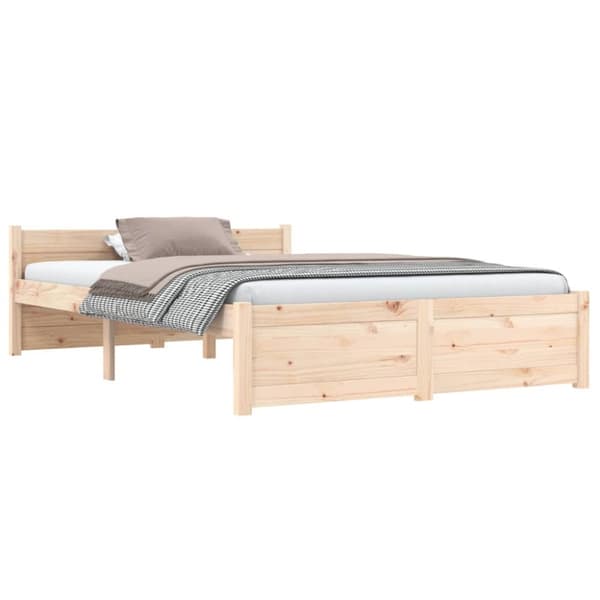 The Living Store sengeramme 135x190 cm massivt træ - Senge & sengeramme