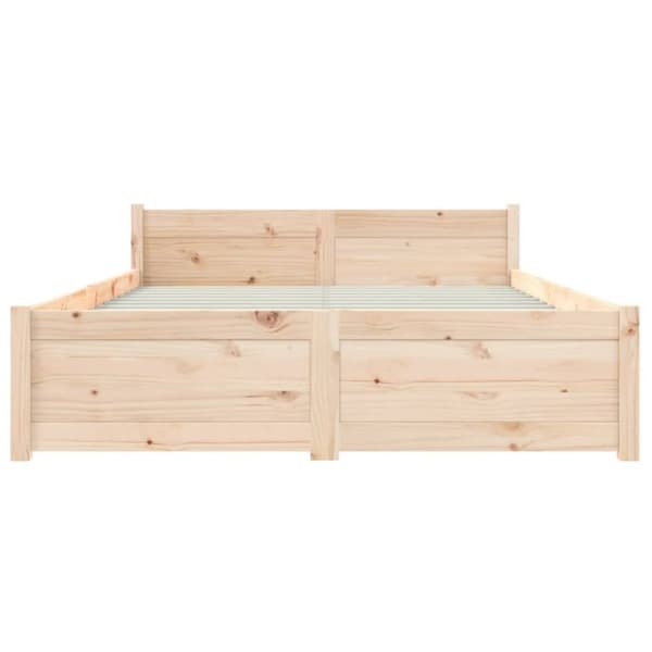 The Living Store sengeramme 135x190 cm massivt træ - Senge & sengeramme
