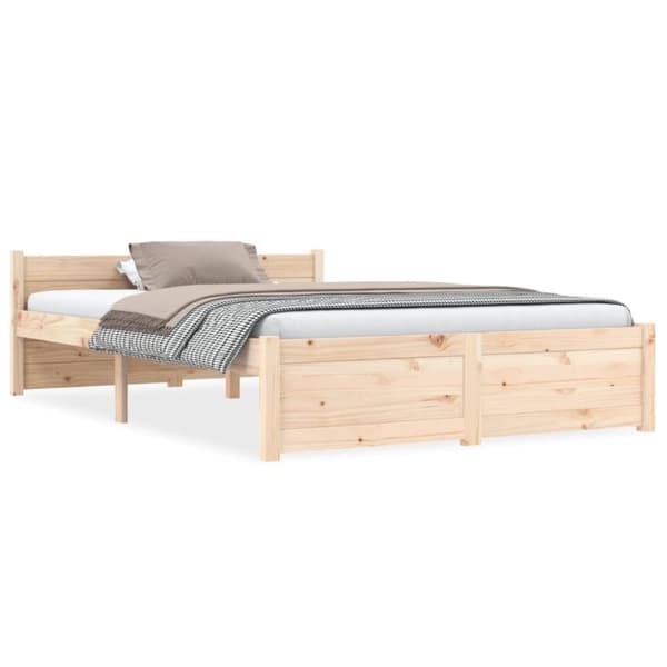 The Living Store sengeramme 135x190 cm massivt træ - Senge & sengeramme