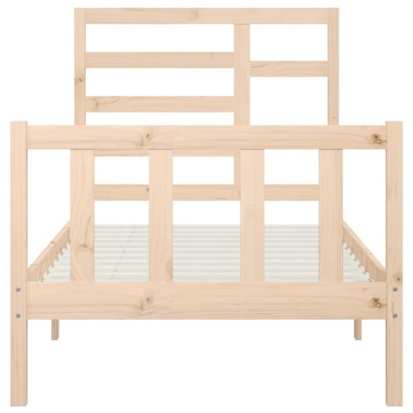 The Living Store Sängram massiv furu 90x200 cm - Sängar & sängramar