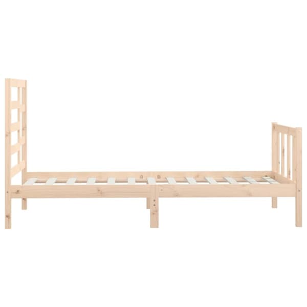 The Living Store Sängram massiv furu 90x200 cm - Sängar & sängramar
