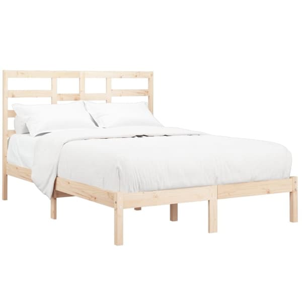 The Living Store sengeramme 140x190 cm massivt træ - Senge & sengeramme
