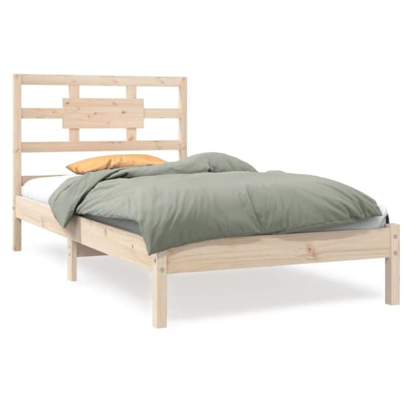 The Living Store sengeramme 90x190 cm massivt træ -  Senge & sengeramme