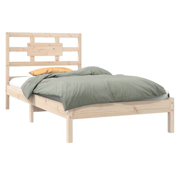 The Living Store sengeramme 90x190 cm massivt træ -  Senge & sengeramme