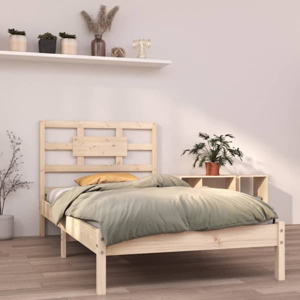 The Living Store sengeramme 90x190 cm massivt træ - Senge & sengeramme
