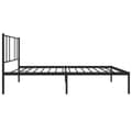 Pikkukuva 8 / 11: The Living Store Metallinen sängynrunko päädyllä musta 80x200 cm -  Sängyt & sängynrungot