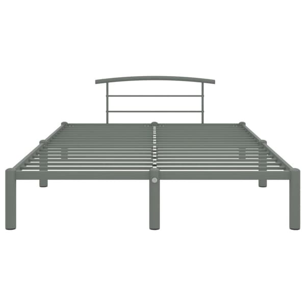 The Living Store sengestel 120x200 cm metal grå - Senge & sengeramme