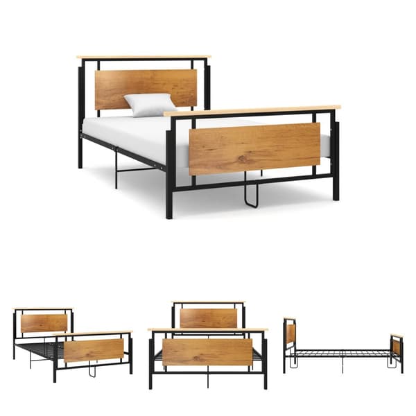 The Living Store sengestel 120x200 cm metal - Senge & sengeramme