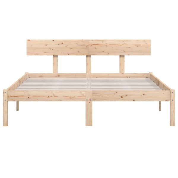 The Living Store sengeramme 120x190 cm massivt træ - Senge & sengeramme