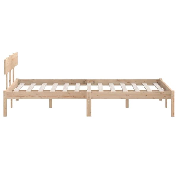 The Living Store sengeramme 120x190 cm massivt træ - Senge & sengeramme