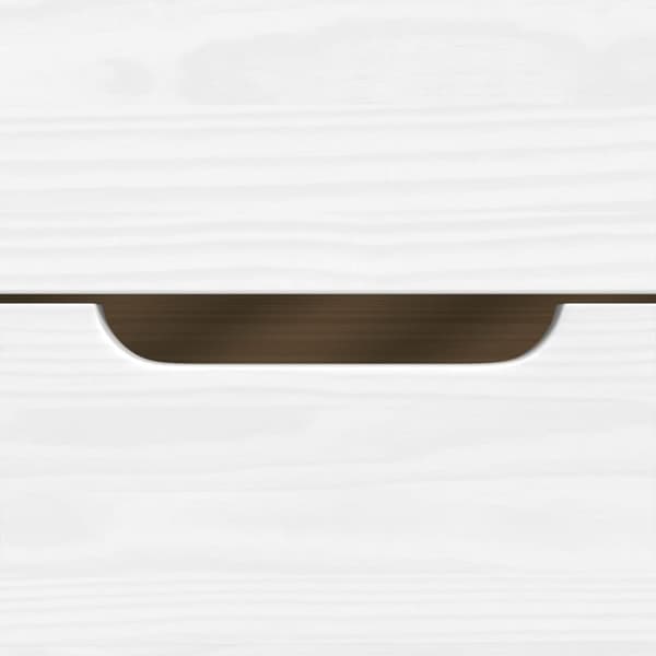 The Living Store daybed med to skuffer IRUN hvid 90x200 cm massivt fyrretræ -  Senge & sengeramme