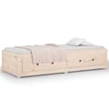 Miniatyrbillede 6 af 11: The Living Store daybed 90x200 cm massivt fyrretræ -  Senge & sengeramme