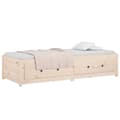 Miniatyrbillede 7 af 11: The Living Store daybed 90x200 cm massivt fyrretræ -  Senge & sengeramme