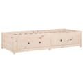 Miniatyrbillede 8 af 11: The Living Store daybed 90x200 cm massivt fyrretræ -  Senge & sengeramme