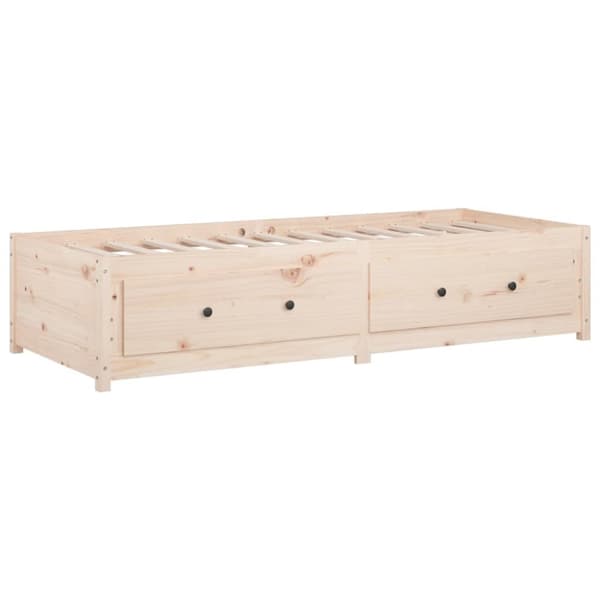 The Living Store daybed 90x200 cm massivt fyrretræ -  Senge & sengeramme