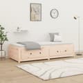 Miniatyrbillede 2 af 11: The Living Store daybed 90x200 cm massivt fyrretræ -  Senge & sengeramme