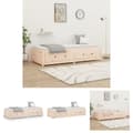 Miniatyrbillede 1 af 11: The Living Store daybed 90x200 cm massivt fyrretræ -  Senge & sengeramme
