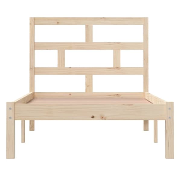 The Living Store Sängynrunko 90x190 cm Single täysi puu - Sängyt & sängynrungot