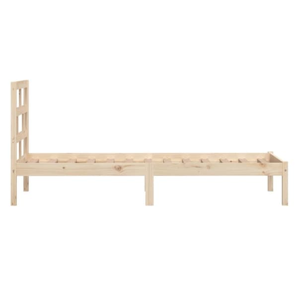 The Living Store Sängynrunko 90x190 cm Single täysi puu - Sängyt & sängynrungot